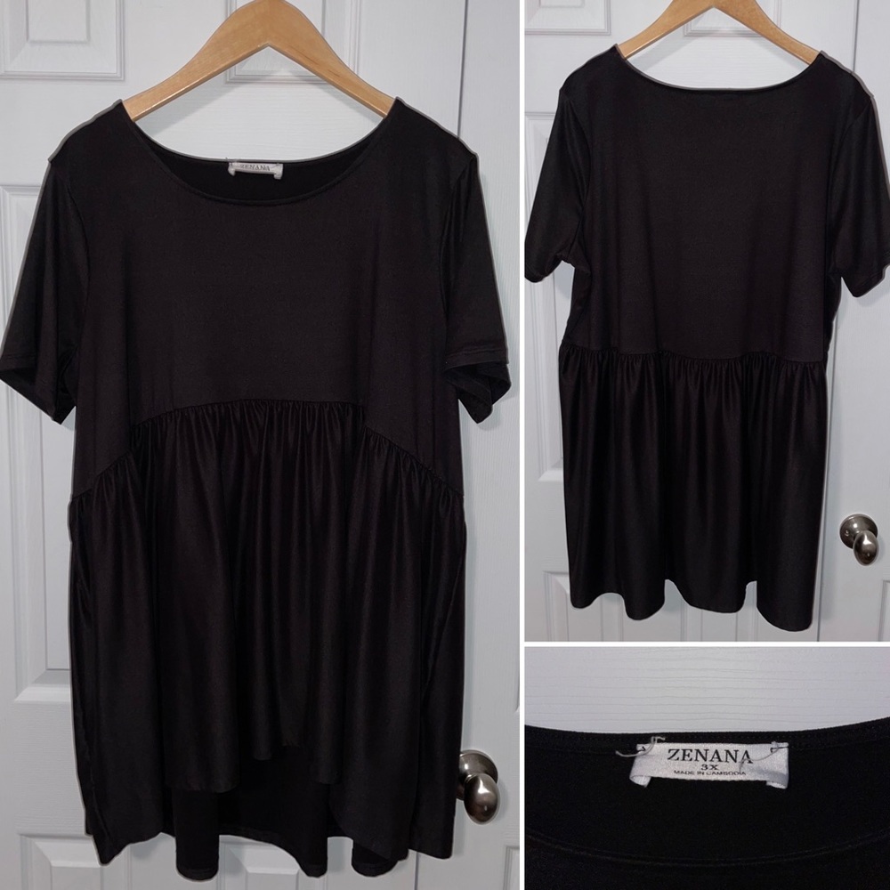 ✨🖤 Zenana black top!